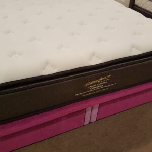 Eastman House Carolina 3½” Plush Pillow Top Negative Ion Natural Latex Individual Pocketed Spring Mattress
