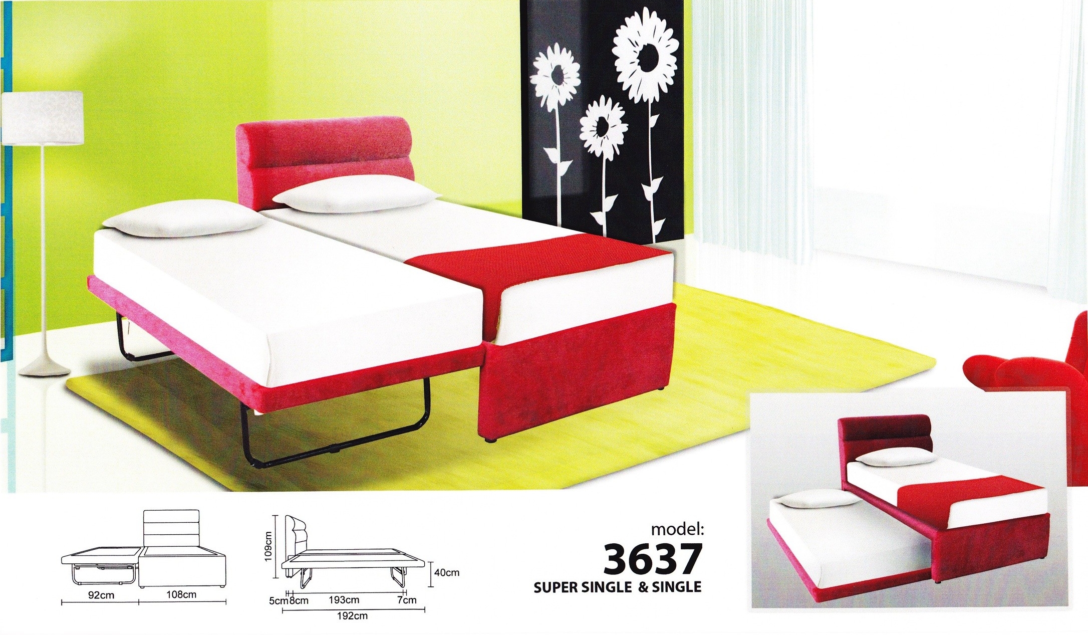 Chow Junior Pull Out Bed 1 Chow Junior Pull Out Bed