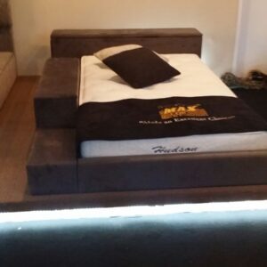Platinum Junior Bed Frame with Side Flip Storage