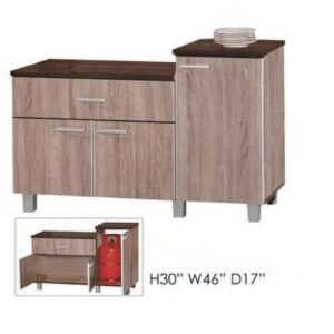 Sivi Kitchen Cabinet