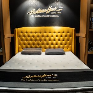 Eastman House Bellevue Negative Ion Natural Latex Quilting Individual Pocket Spring Mattress