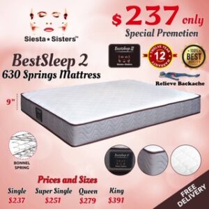 Best Sleep 2 Bonnell Spring Mattress
