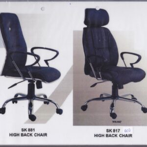 Black High Back Executive Office Chair