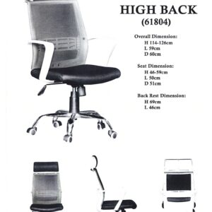 High Back Black Executive Office Chair