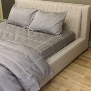 Lynn Fabric Platform Designer Bed Frame
