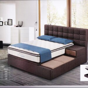 SNT 903-147 Platform Bed Frame with Storage