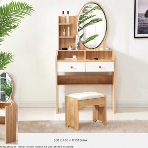 Tropi Dressing Table with stool