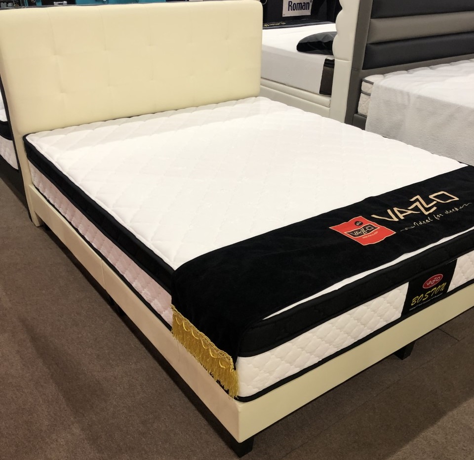 Vazzo Boston Double Offset Coil Sleep System Spring Mattress 1 Vazzo Boston Double Offset Coil Sleep System Spring Mattress