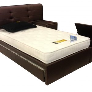 Arisa Platform Bed Frame with Storage