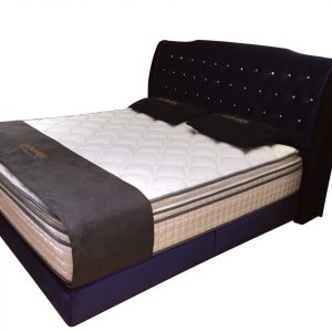 Barry Chesterfield with Crystal Designer Divan Bed Frame