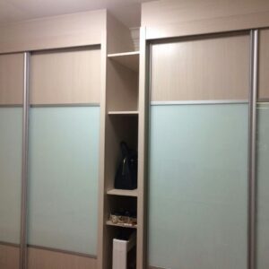 Customised Maple Build In Wardrobe