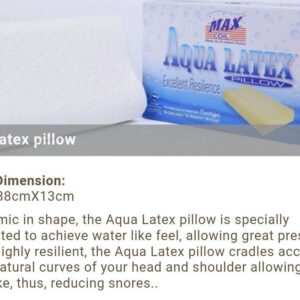 Aqua Latex Pillow