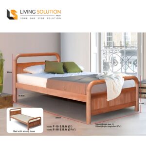 Peni Wooden Bed Frame