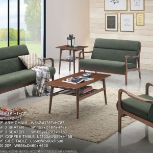 Dawn Wooden Sofa Set