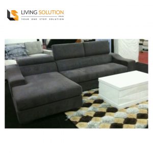 Greymont L Shape Fabric Sofa Singapore