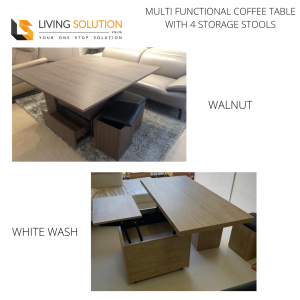 Tahi Multi Functional Lift Top Coffee Table