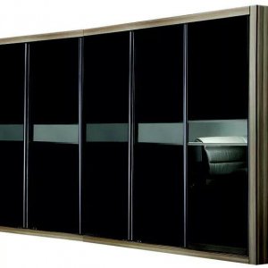 Customised Black Wardrobe