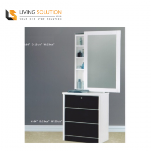 Glan Dresser Table Dressing Table Black