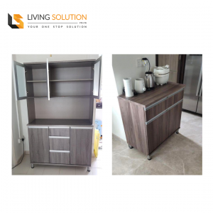 Tiba Solid Plywood Kitchen Cabinet