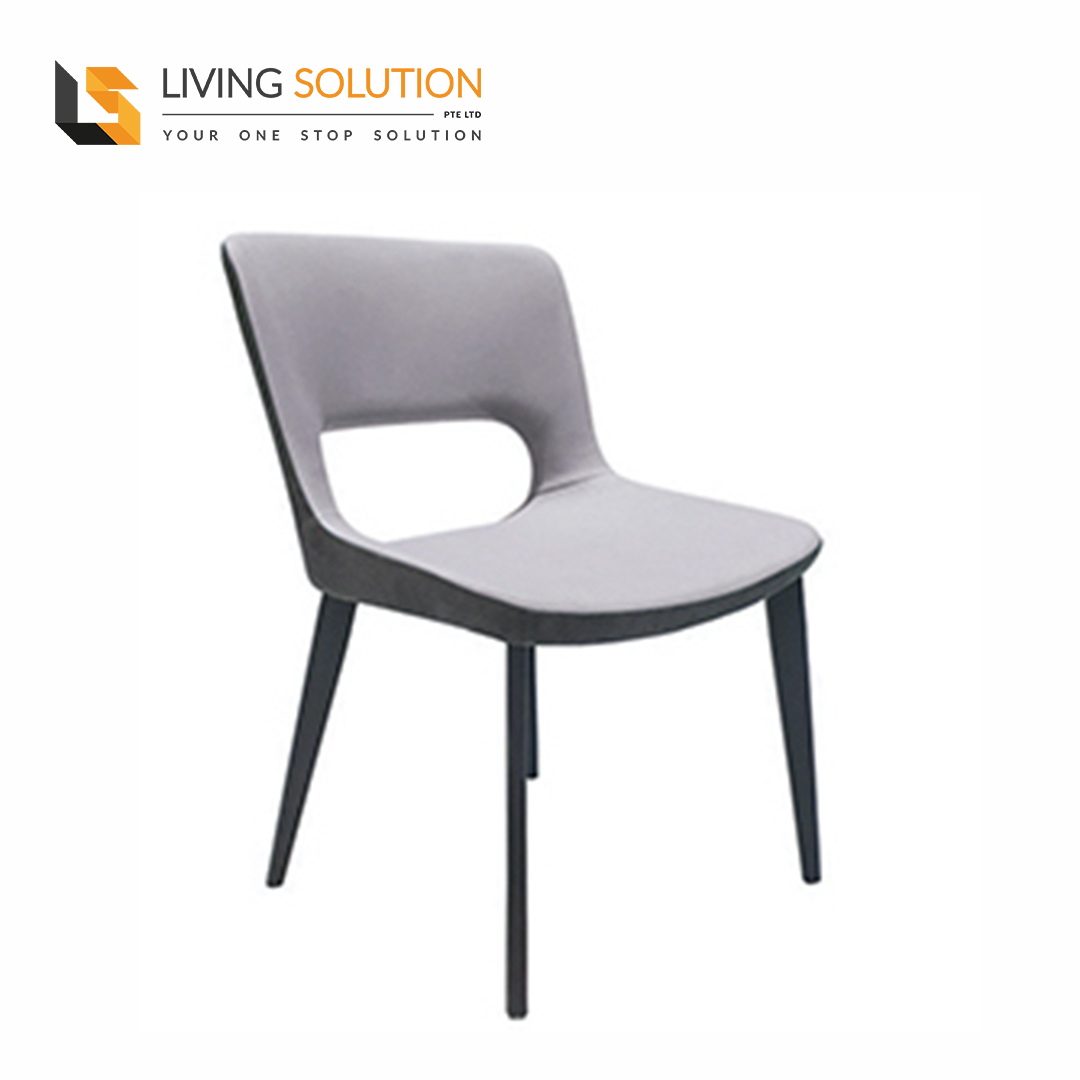 Living_Solution_Toby_Dining_Chair_Grey Toby Dining Chair - Grey