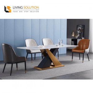 Alexi Sintered Stone Dining Table