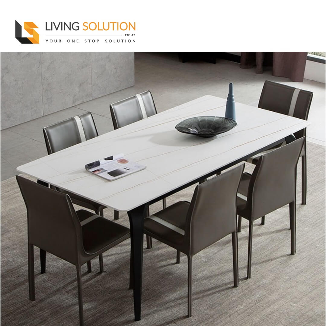 Austen Sintered Stone Dining Table