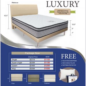 Ortho Luxury Mattress Package