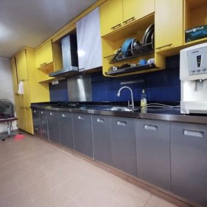 Full Stainless Steel Kitchen Cabinet