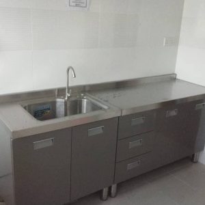 Sus O Modular Full Stainless Steel Kitchen Cabinet