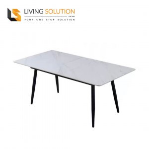 Roco Sintered Stone Extendable Dining Table Singapore Furniture