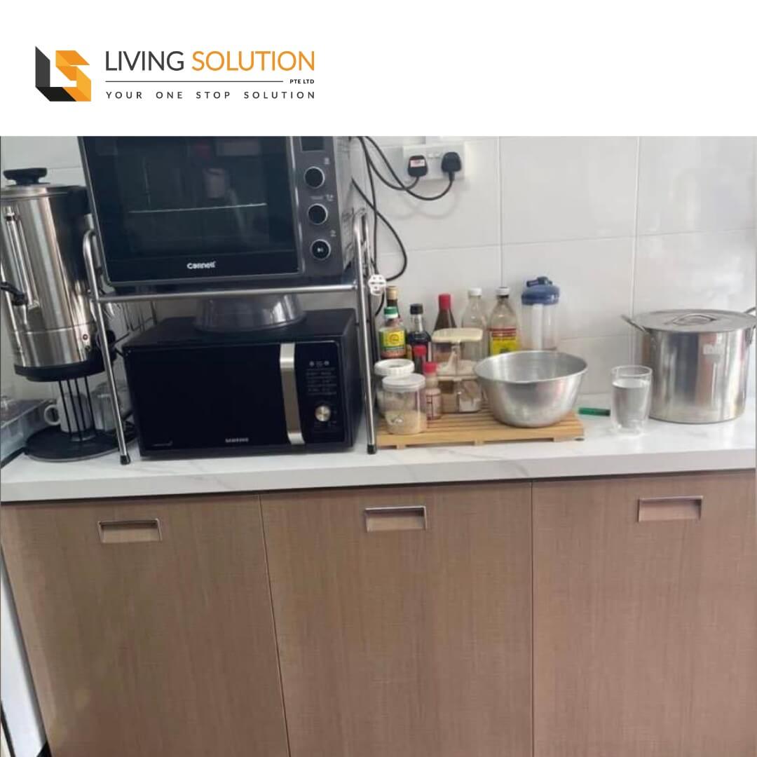 Sintered-Stone-Stainless-Steel-Kitchen-Cabinet-2 Sintered Stone Top Stainless Steel Kitchen Cabinet