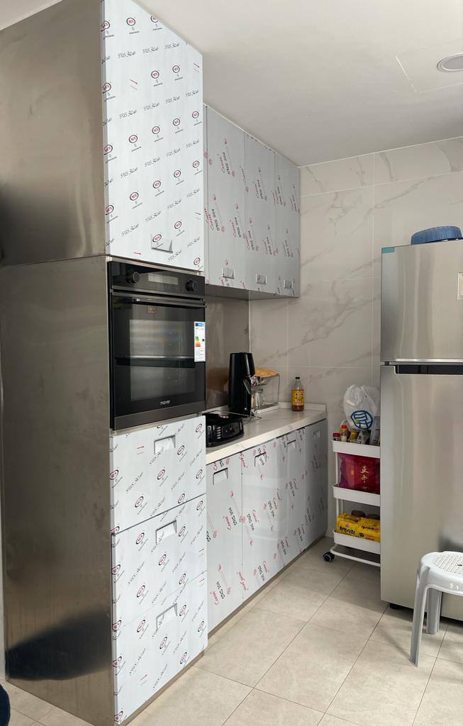 Sintered Stone Top Stainless Steel Kitchen Cabinet 1 Sintered Stone Top Stainless Steel Kitchen Cabinet