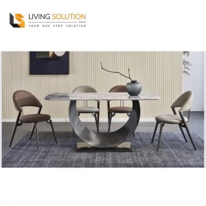 Adia Sintered Stone Dining Table
