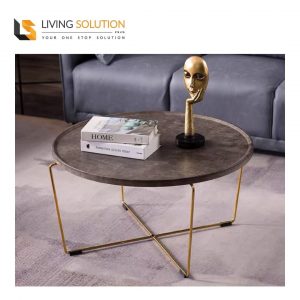daji Coffee Table Gold Legs