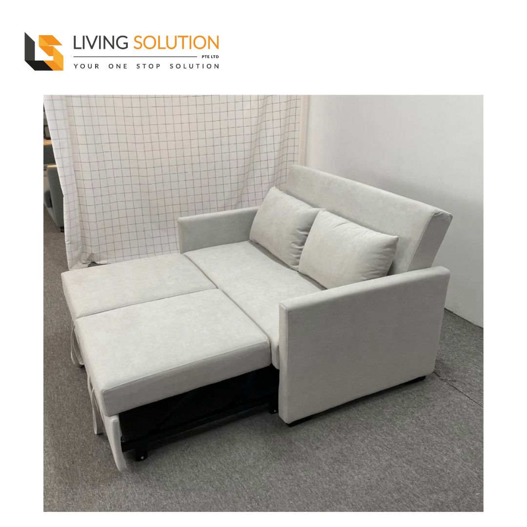 Hagen Fabric Sofa Bed (2) Hagen Fabric Pull Out Sofa Bed Singapore
