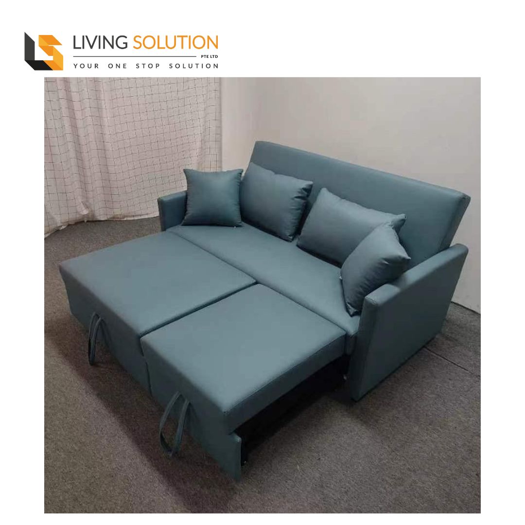 Hagen Sofa Bed (2) Hagen Fabric Pull Out Sofa Bed Singapore