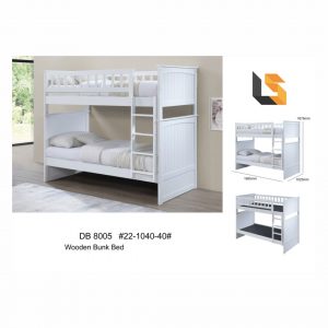 Jen Wooden Bunk Bed Double Decker Bed Frame
