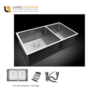 Liso Stainless Steel Kitchen Sink Double Sink