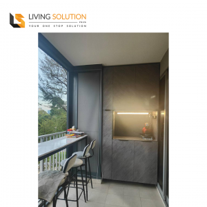 Coloured Customised Stainless Steel Outdoor Storage Cabinet Balcony