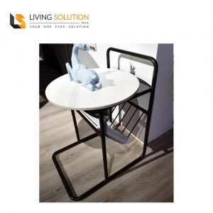 Hera Sintered Stone Top Bedside Table