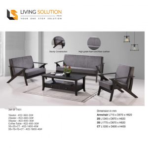 Niva Wooden Sofa Sofa Set