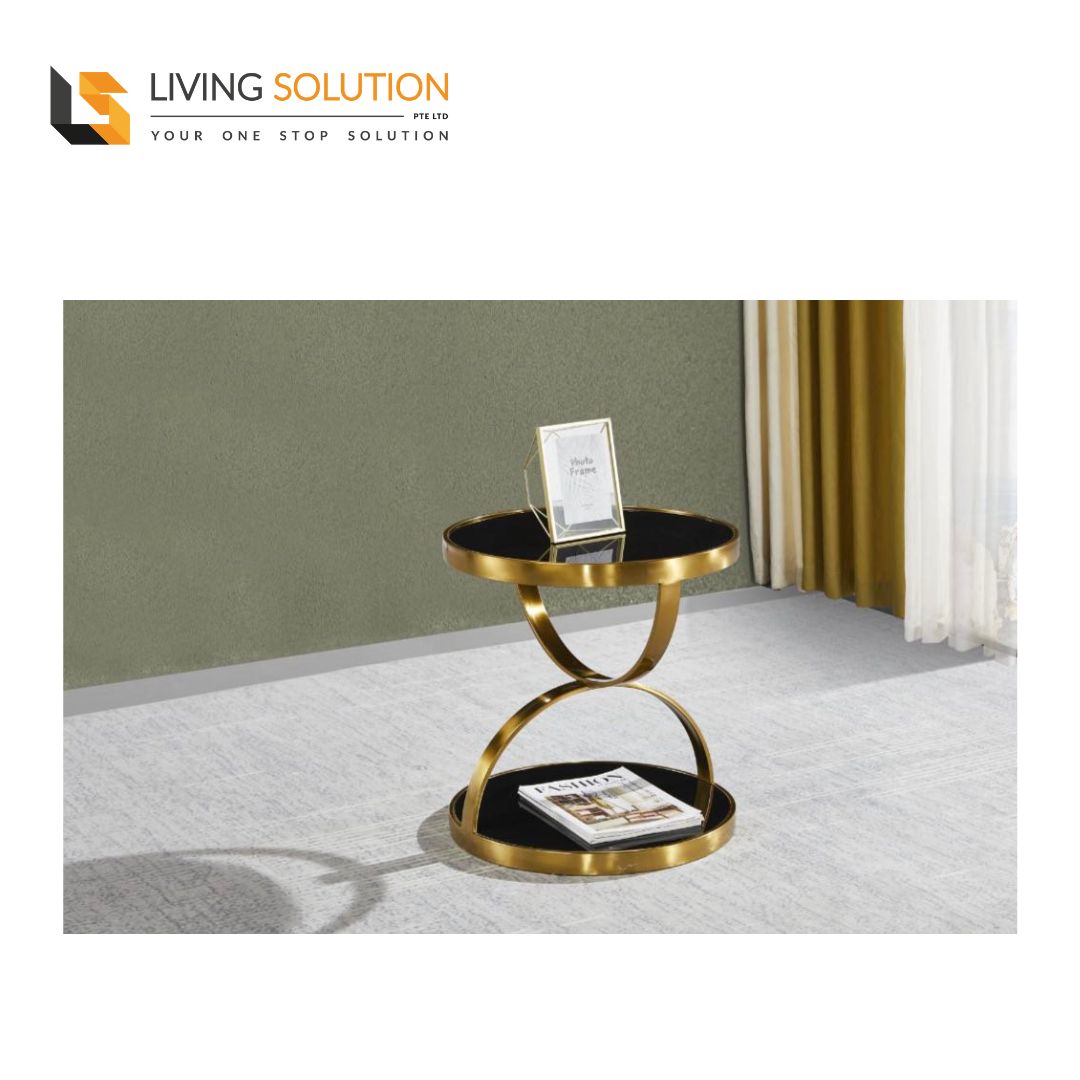 Mira Tempered Glass Top Bedside Table Side Table Mira Tempered Glass Top Bedside Table Side Table