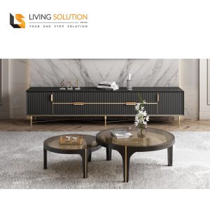 Basel Sintered Stone Top Coffee Table TV Console