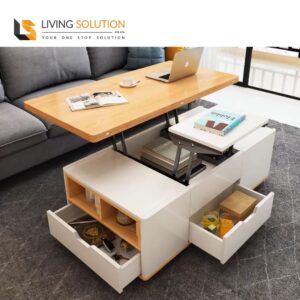 Dawi Multi Coffee Table Oak White