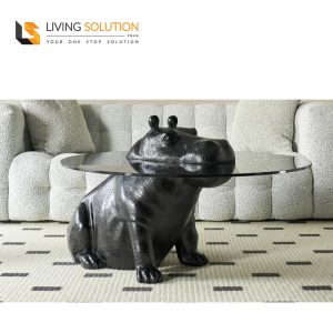 Tamus Tempered Glass Top Coffee Table