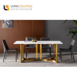 Ziki Sintered Stone Dining Table