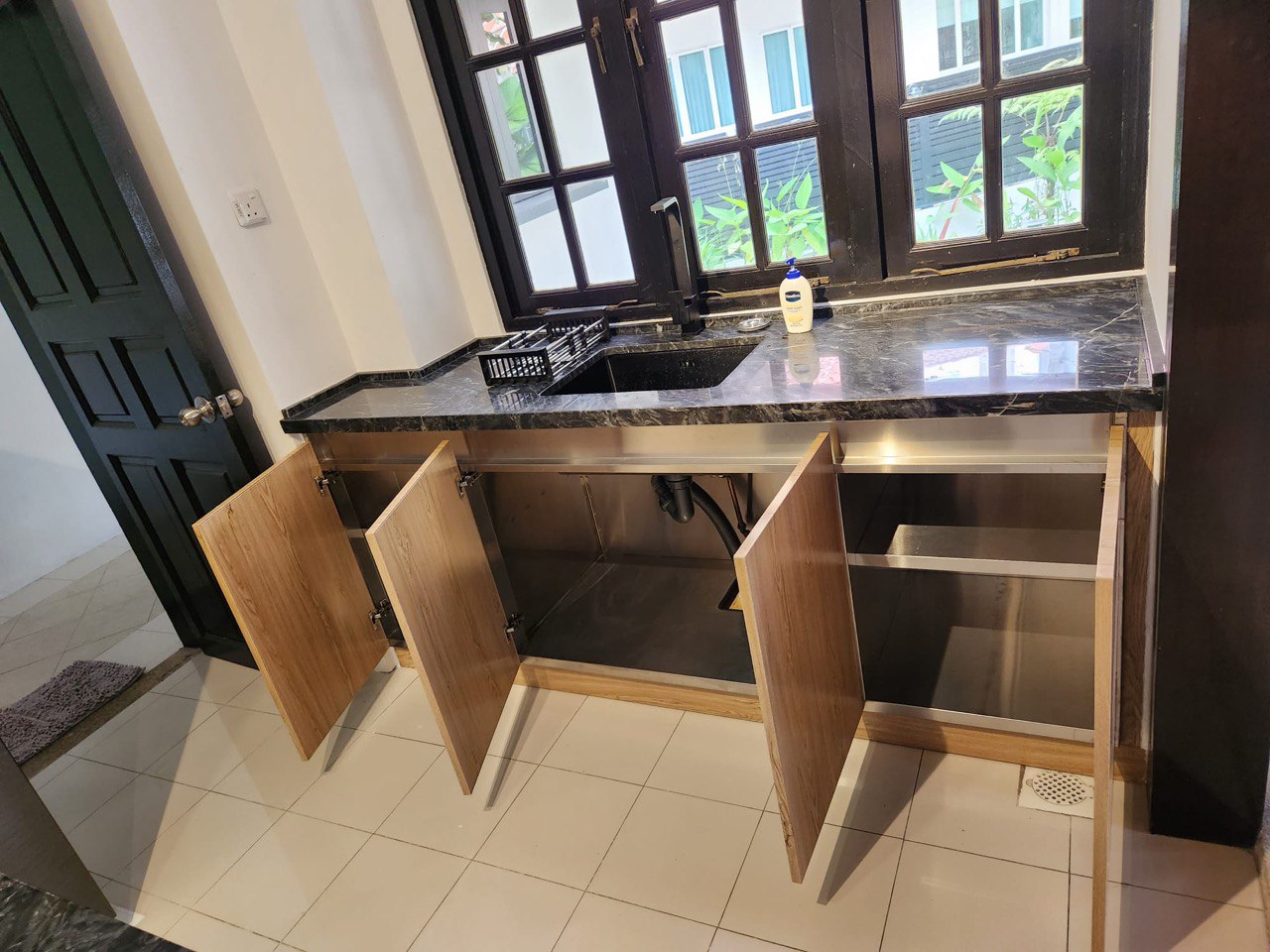 Premium Customised Modular Stainless Steel Kitchen Cabinet 4 Modern Contemporary with Japandi Inspired Custom Premium Stainless Steel Kitchen Cabinet
