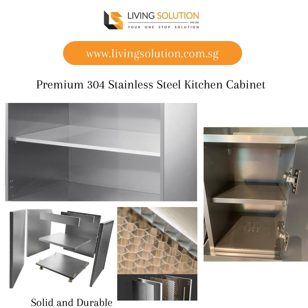 Premium Customised Modular Stainless Steel Kitchen Cabinet Premium Customised Modular Stainless Steel Kitchen Cabinet