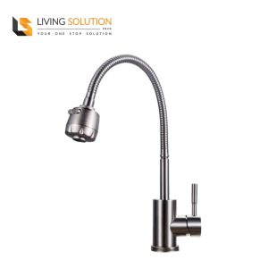 Stainless Steel Rotating Flexible Kitchen Sink Tap