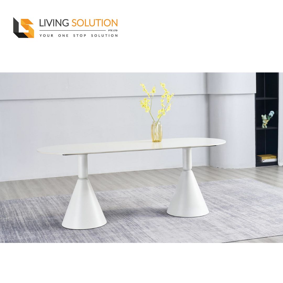 Leche Sintered Stone Dining Table Leche Sintered Stone Dining Table